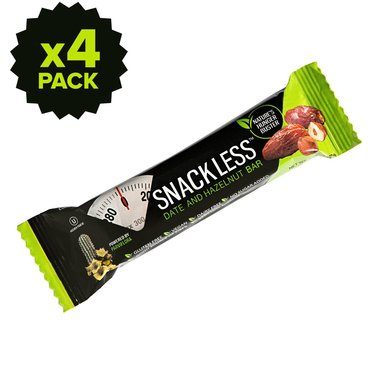 Date & Hazelnut Bar <p>4 pack</p>