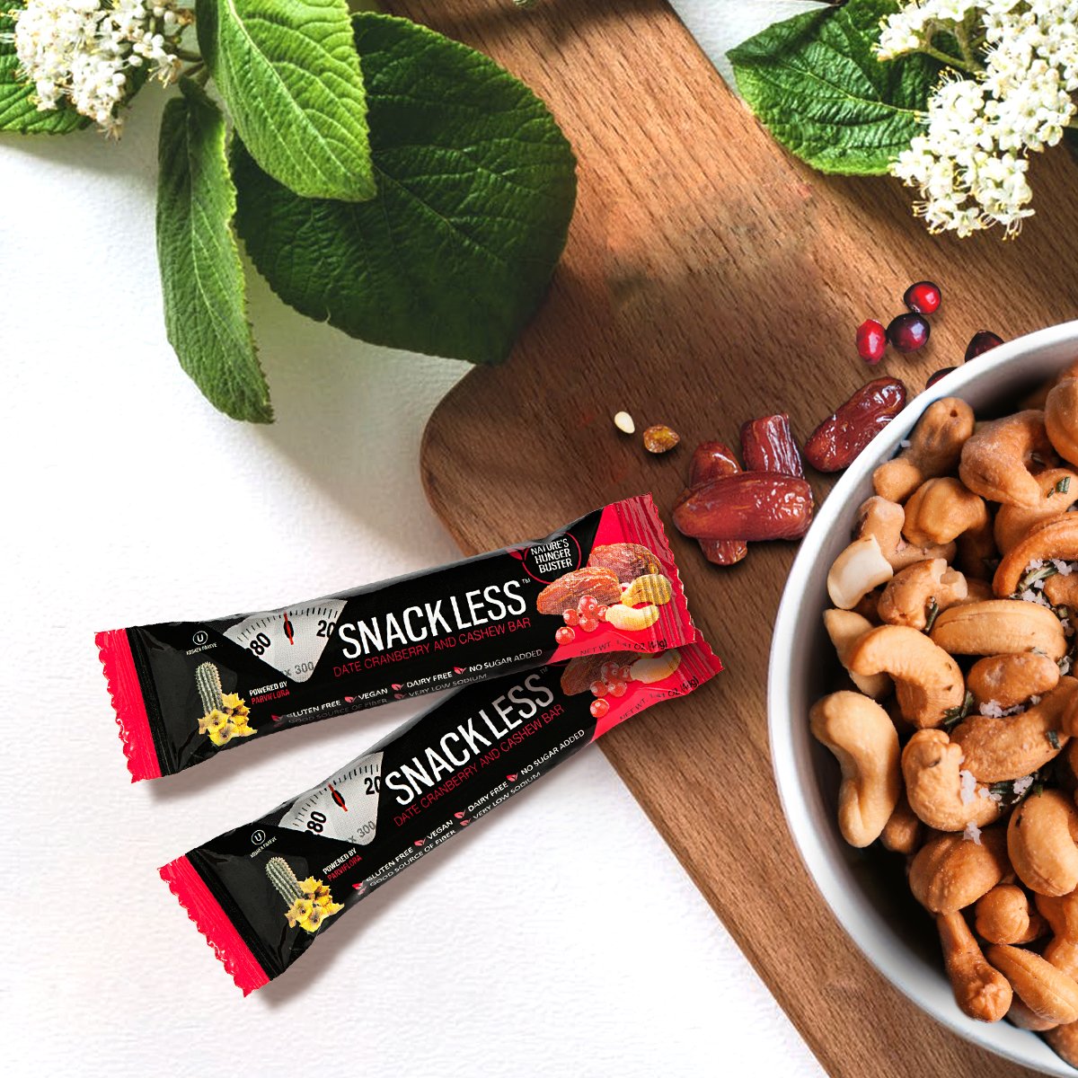 Date, Cashew & Cranberry Bar <p>Case of 12</p>