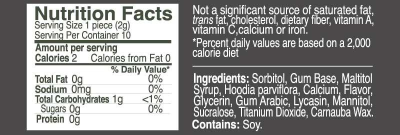 Chewing Gum, Cinnamon <p>Case of 12</p>